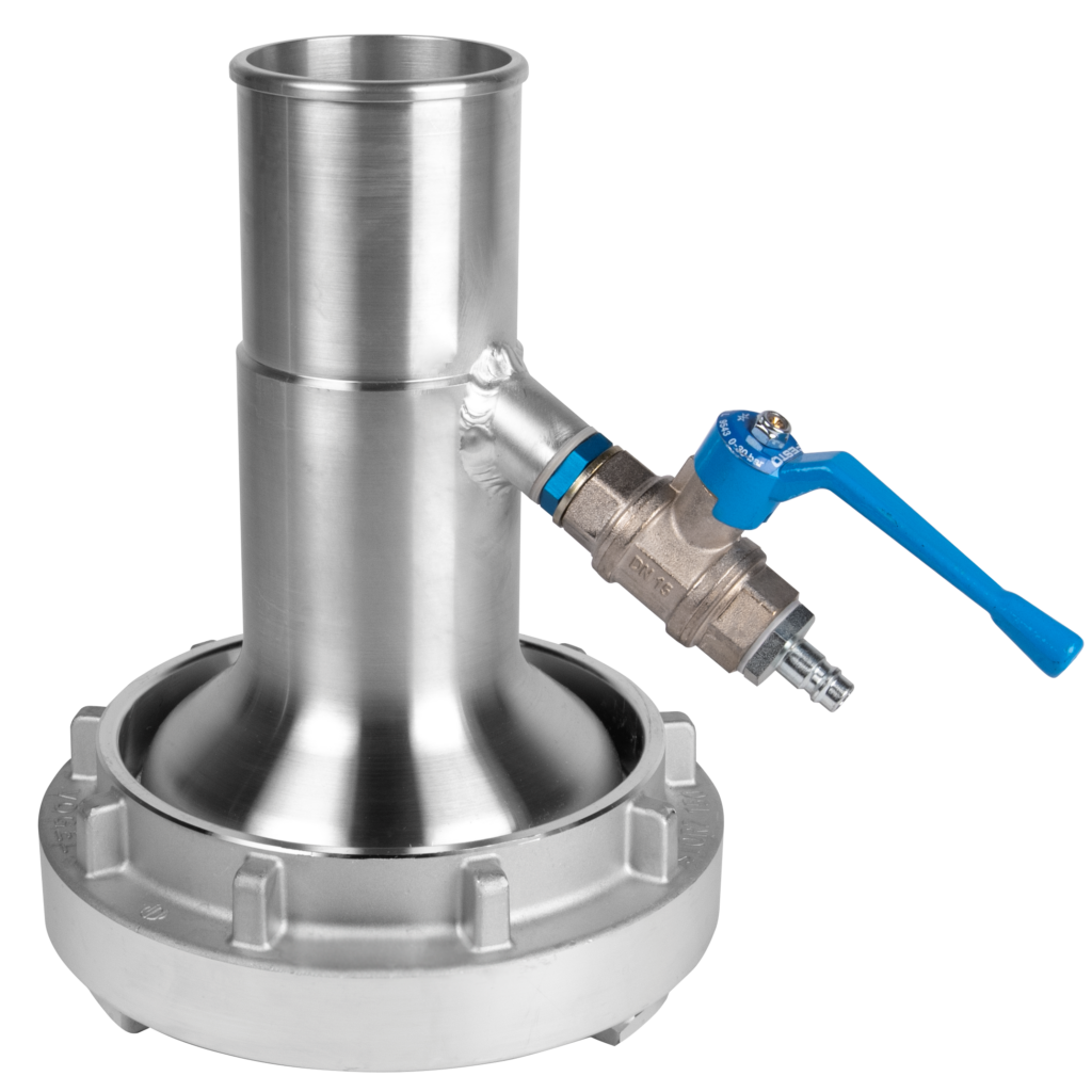 Inversion Head mm with Steam Connection